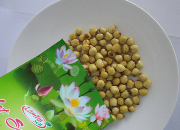 Dried lotus seed bag form